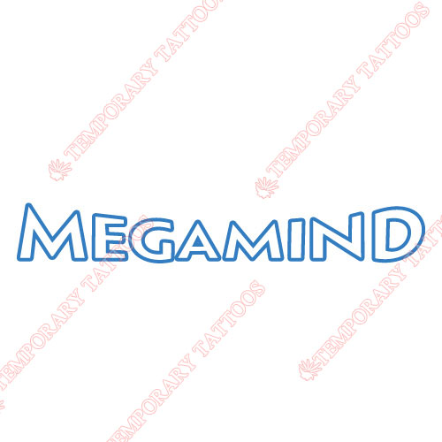 Megamind Customize Temporary Tattoos Stickers NO.3394
